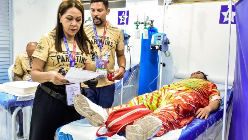 Festival de Parintins 2025: SES-AM registra mais de 2,8 mil atendimentos de saúde no primeiro dia de apresentações no Bumbódromo