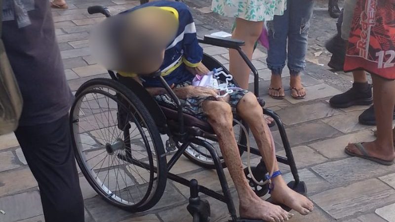 Filho é preso ao ‘passear’ com pai morto no Centro de Manaus