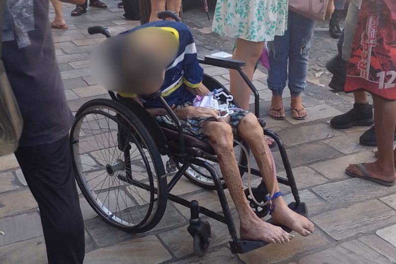 Filho é preso ao ‘passear’ com pai morto no Centro de Manaus