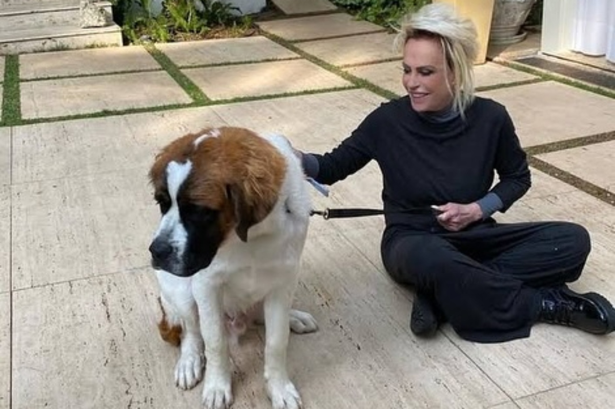 Ana Maria Braga chora a morte de seu cachorro após dia feliz