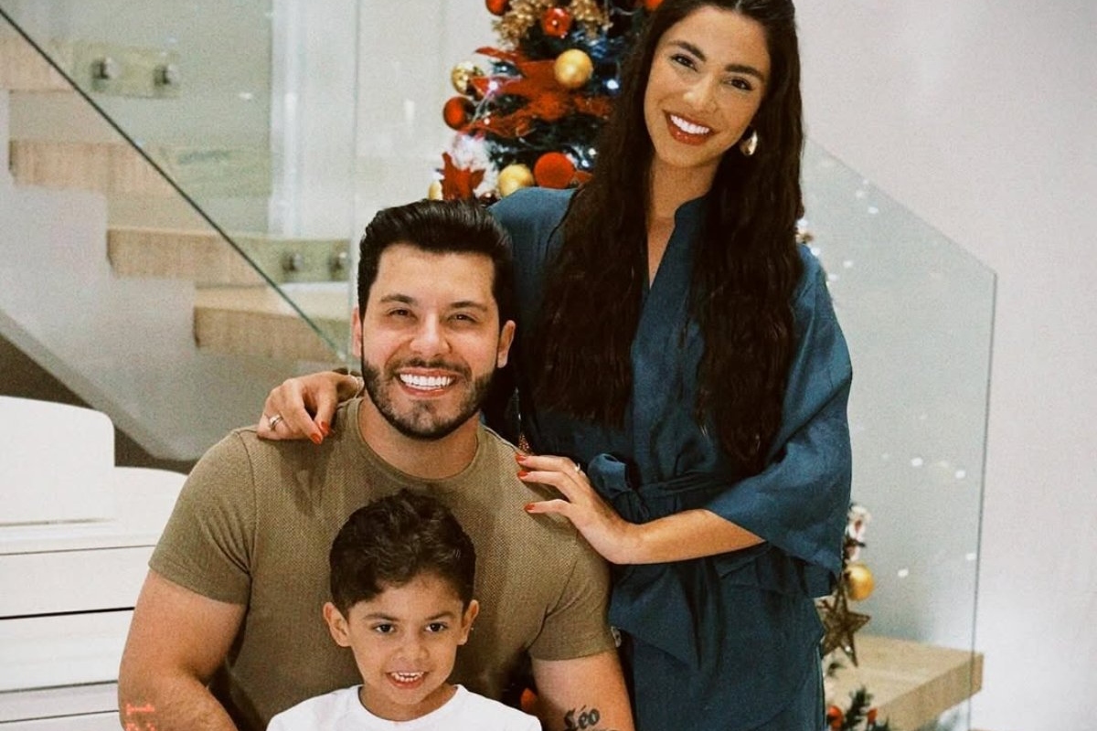 Namorada de Murilo Huff quebra o silêncio e apoia briga judicial por guarda de Léo