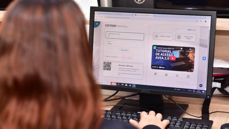 Cetam oferece mais de 72 mil vagas em cursos gratuitos na modalidade de ensino a distância (EaD)