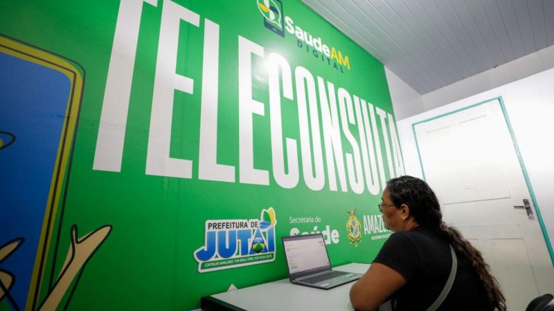 Governador Wilson Lima inaugura Telessaúde em Jutaí e Fonte Boa e leva atendimento especializado a mais dois municípios do interior