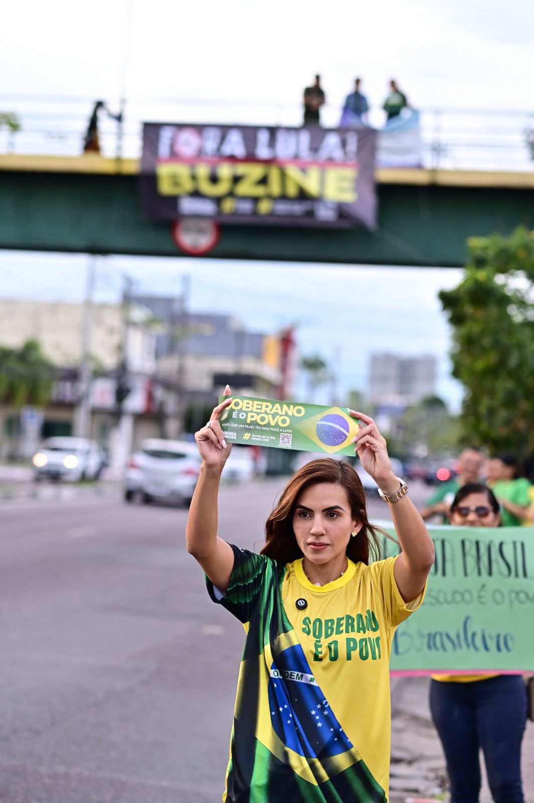 Reaja Brasil: Débora Menezes vai às ruas e convoca população para manifestação em defesa da liberdade no dia 3 de agosto
