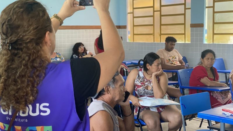 Projeto social no Zumbi dos Palmares recebe apoio da Prefeitura de Manaus