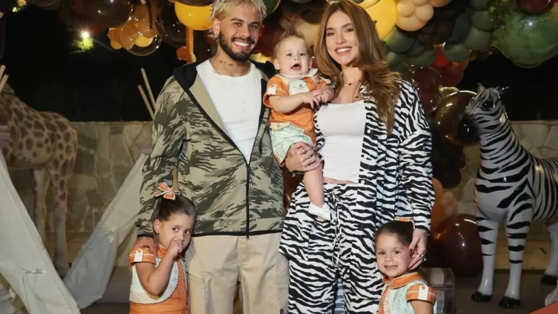 Virginia e Zé Felipe posam juntos com os filhos e reacendem rumores de reconciliação