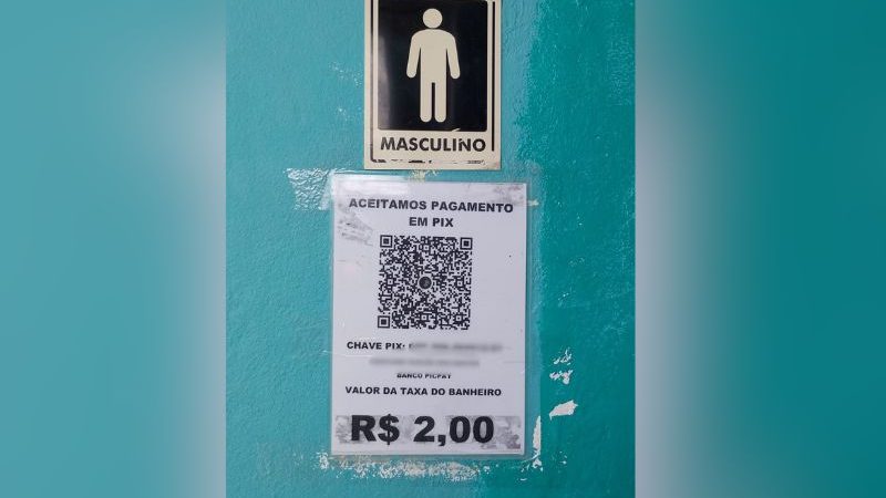 Secretaria autoriza cobrança de R$ 2 para acesso a banheiros nas feiras