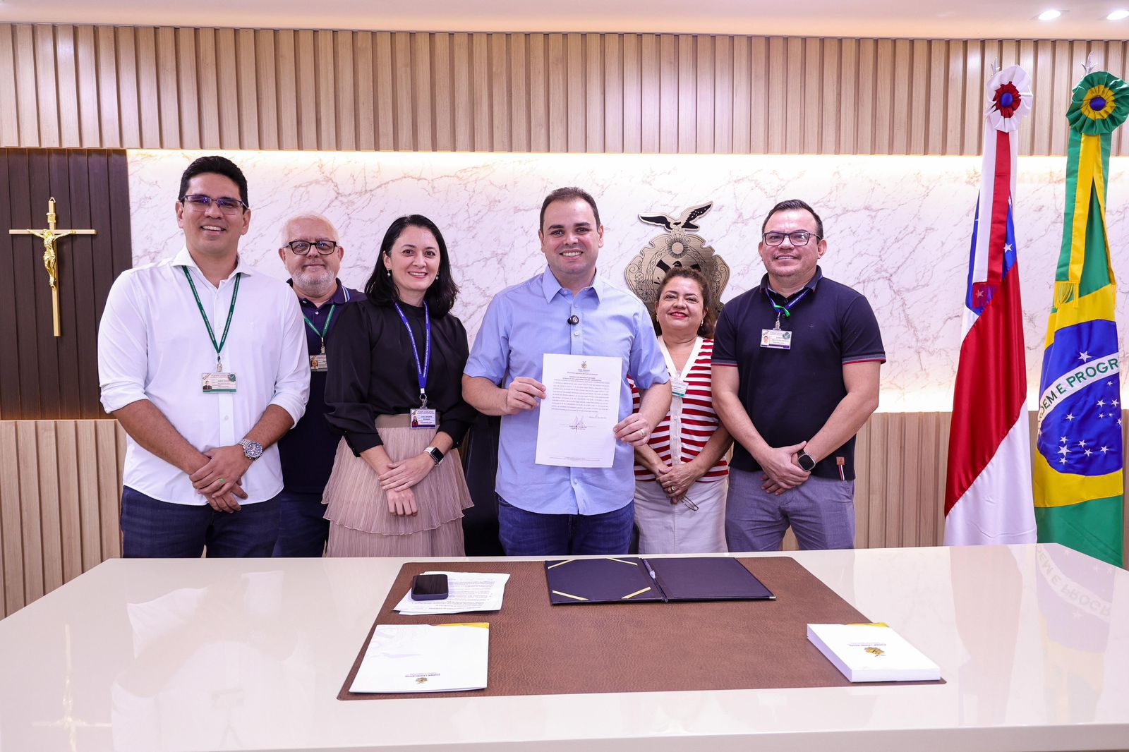 Presidente Roberto Cidade anuncia FGV como banca responsável pelo concurso público da Aleam