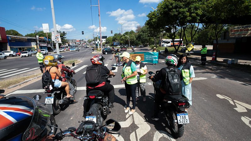 Prefeitura de Manaus reforça cuidados com segurança no trânsito diante de altos índices de acidentes com motos
