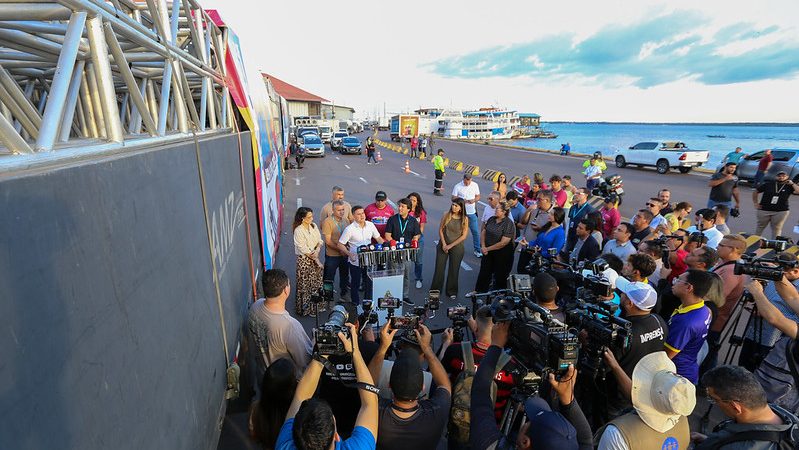 Manaus inicia montagem do Passo a Paço 2025