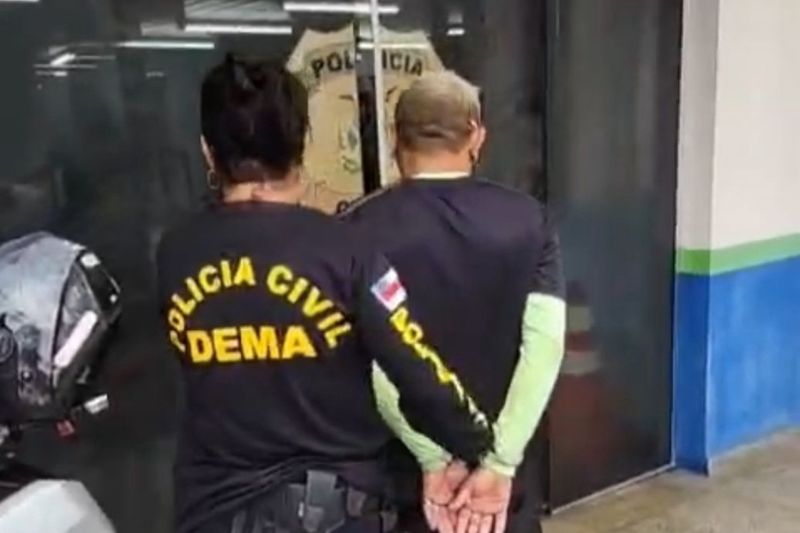 Homem é preso por tentar matar primo e esfaquear cachorro em Manaus