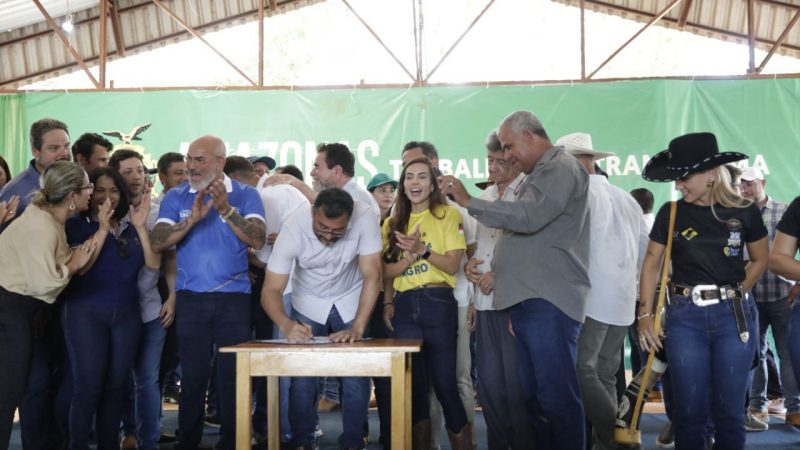 Governador Wilson Lima assina convênio que garante R$ 500 mil para realização da 36ª Exposição Agropecuária de Apuí