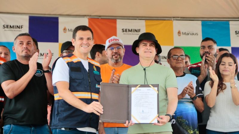 Prefeito David Almeida autoriza reforma completa do campo 11 de Maio e reforça compromissos com o Colônia Antônio Aleixo