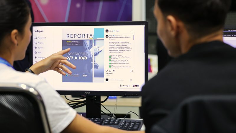 Atricon e Abraji lançam curso gratuito sobre transparência e instituições públicas