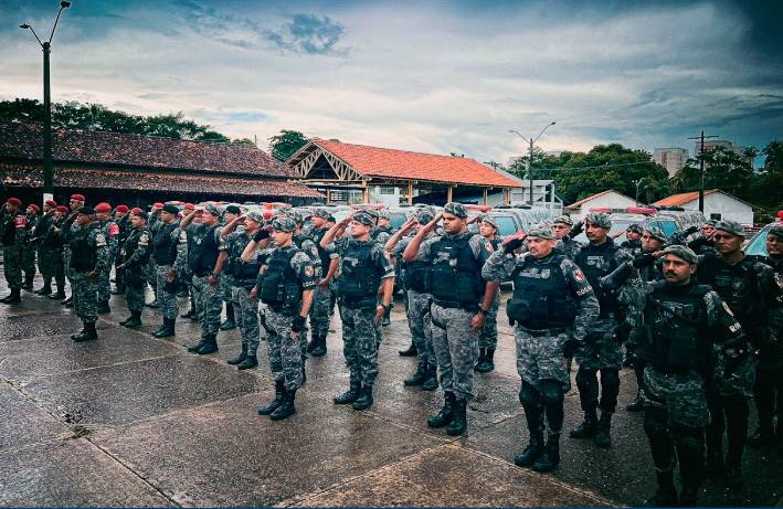 PMAM captura foragido que possui antecedentes criminais por porte ilegal de arma de fogo, roubo e furto