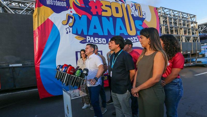 Prefeito David Almeida anuncia início da montagem do ‘#SouManaus Passo a Paço 2025’ e lançamento do site oficial para inscrições