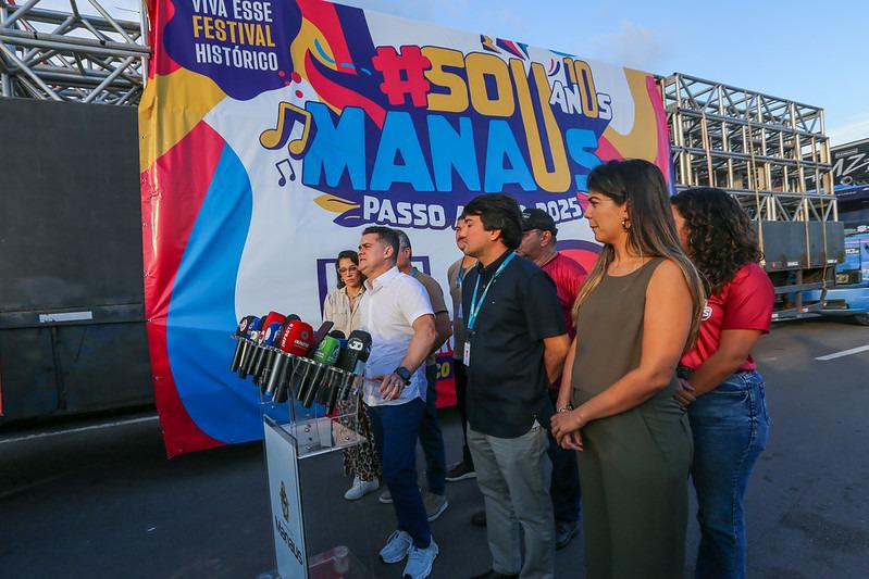 Prefeito David Almeida anuncia início da montagem do ‘#SouManaus Passo a Paço 2025’ e lançamento do site oficial para inscrições