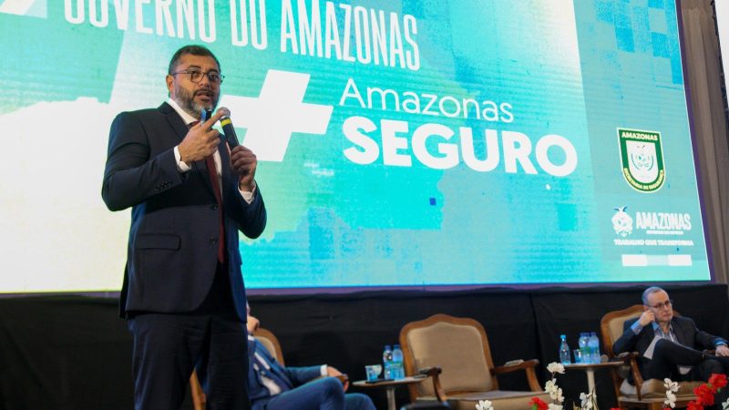 Governador Wilson Lima defende estratégia integrada para avanços na segurança pública durante Fórum Brasileiro
