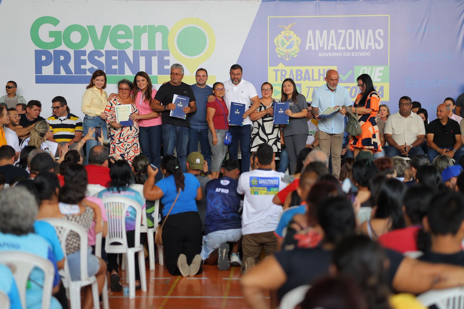 Governador Wilson Lima abre a 20ª edição do Governo Presente na zona leste de Manaus