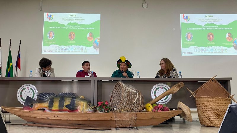 Encontro discute mudanças climáticas, saúde e trabalho na Amazônia