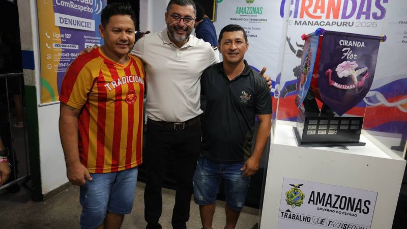 Governador Wilson Lima destaca geração de emprego e renda com o Festival de Cirandas de Manacapuru
