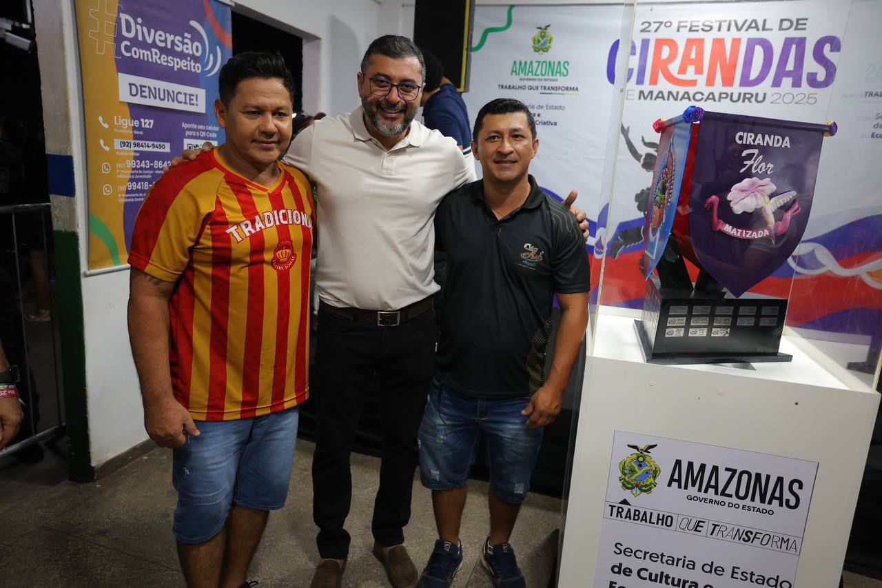 Governador Wilson Lima destaca geração de emprego e renda com o Festival de Cirandas de Manacapuru