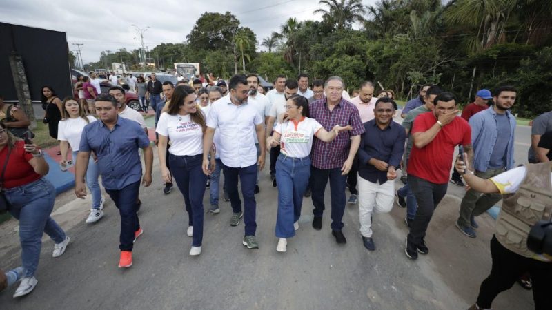 Governador Wilson Lima assina ordem de serviço para ampliação do hospital e anuncia novas obras no setor viário de Rio Preto da Eva