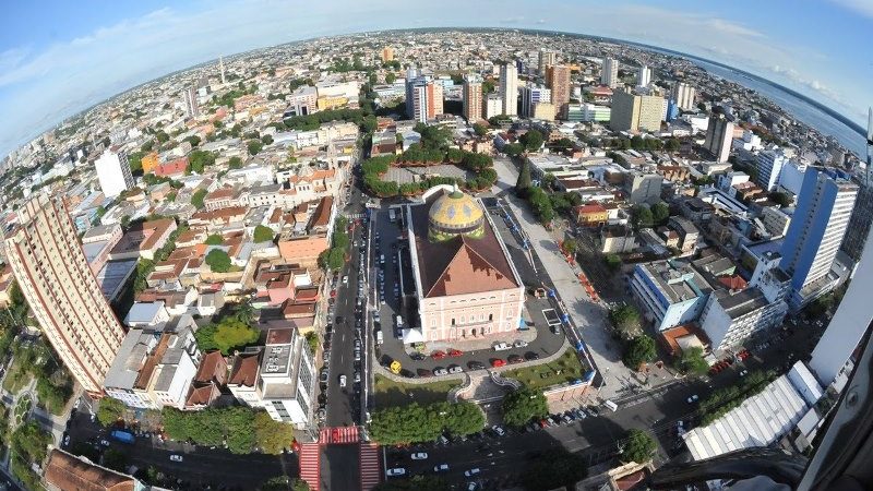 Com 2,303 milhões de habitantes, Manaus é a 7ª capital mais populosa