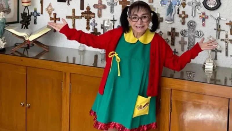 María Antonieta de las Nieves, a Chiquinha, se recupera após internação