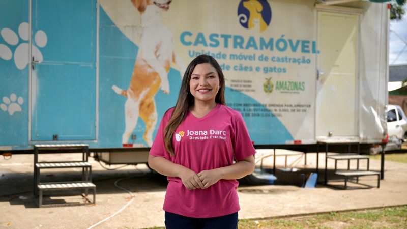 Deputada Joana Darc anuncia Castramóvel no bairro Novo Aleixo com castração e vacinação
