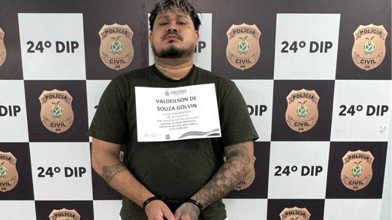 Membro de facção é preso suspeito de liderar roubos de cordões de ouro