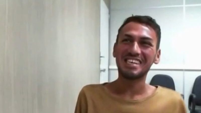 Preso elogia policiais por tratamento ao revelar que ateou fogo em homem