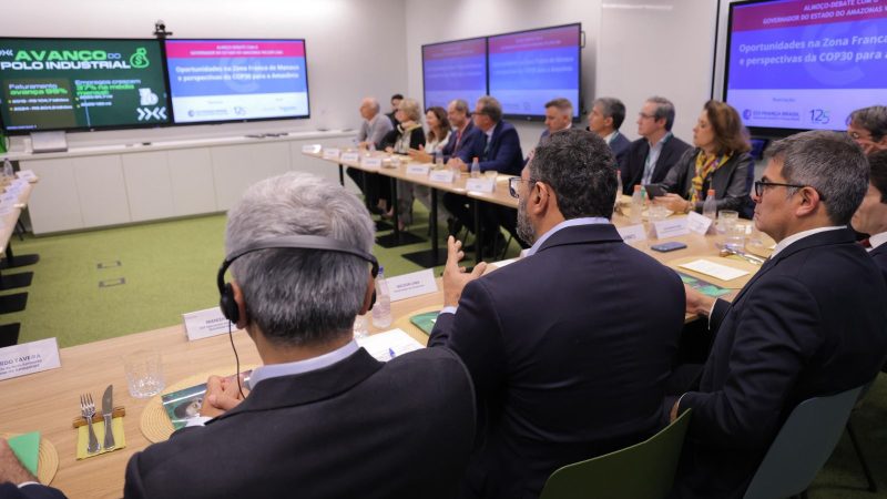 Governador Wilson Lima destaca parceria com empresas francesas e apresenta potencial econômico do Amazonas