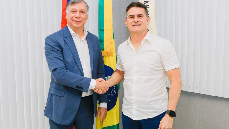 Prefeito David Almeida recebe representante da Honda Brasil, patrocinadora oficial do ‘#SouManaus Passo a Paço 2025’ e destaca apoio da iniciativa privada