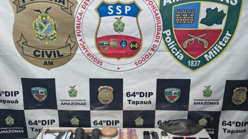 Polícia Militar do Amazonas captura quatro foragidos da Justiça em Manaus e Tapauá