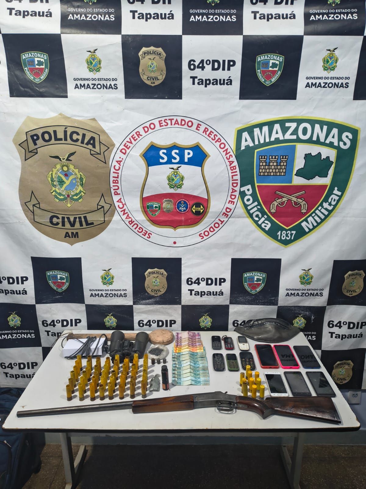 Polícia Militar do Amazonas captura quatro foragidos da Justiça em Manaus e Tapauá