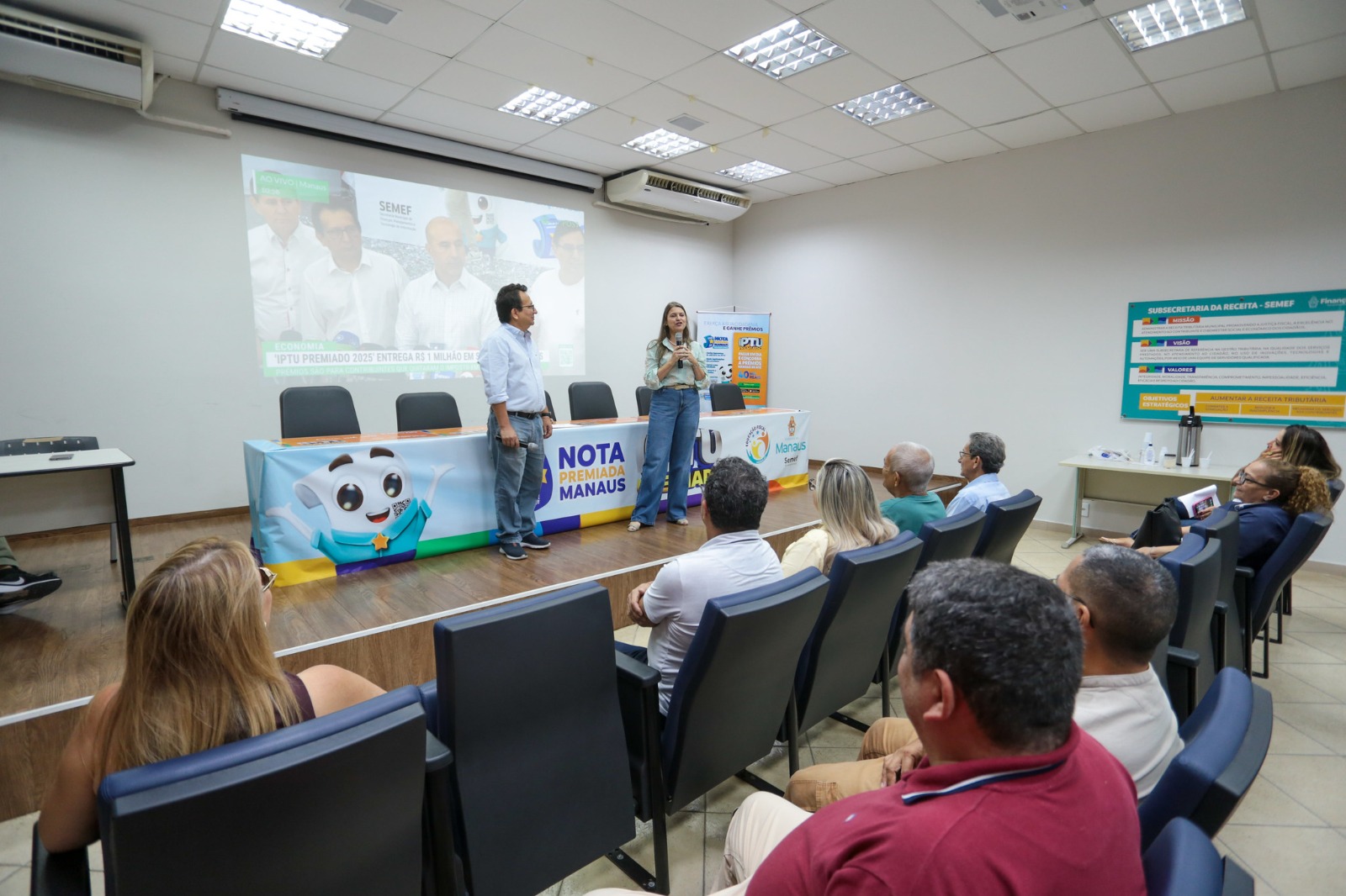 Prefeitura de Manaus entrega prêmios do sexto sorteio do IPTU Premiado 2025