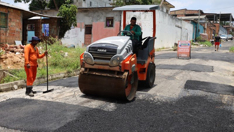 Prefeitura de Manaus revitaliza rua Menandro Tapajós e leva mais segurança à população