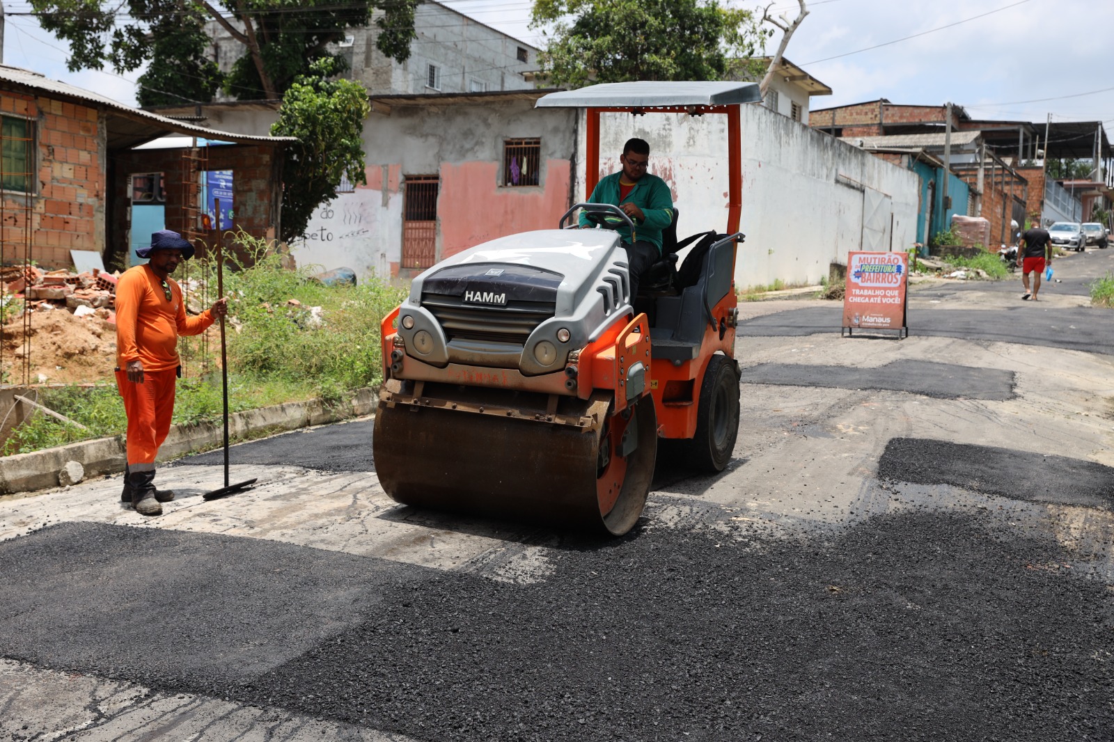 Prefeitura de Manaus revitaliza rua Menandro Tapajós e leva mais segurança à população