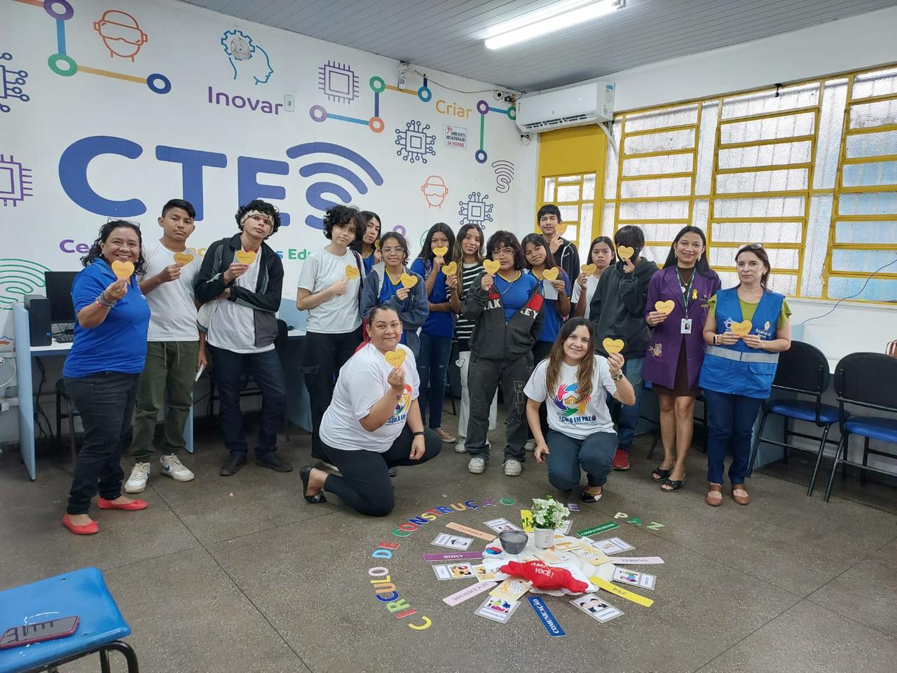 Escolas da Prefeitura de Manaus participam da ação ‘Valorização da Vida’ em alusão ao ‘Setembro Amarelo
