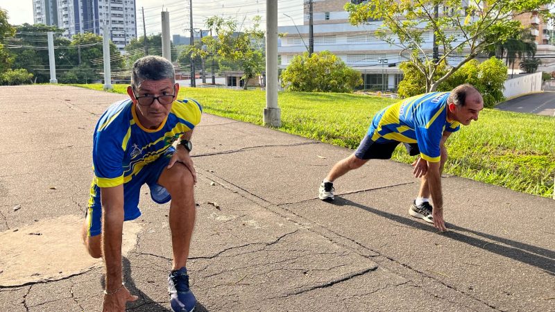 Prefeitura de Manaus promove aulas de atletismo para idosos no Parque Municipal do Idoso