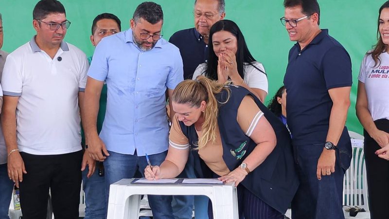 Governador Wilson Lima assina ordem de serviço para reforma de hospital em Urucurituba e inaugura Telessaúde