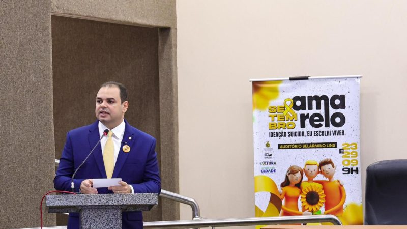 Presidente Roberto Cidade reforça atenção aos impactos do bullying e das fake news na saúde mental dos jovens