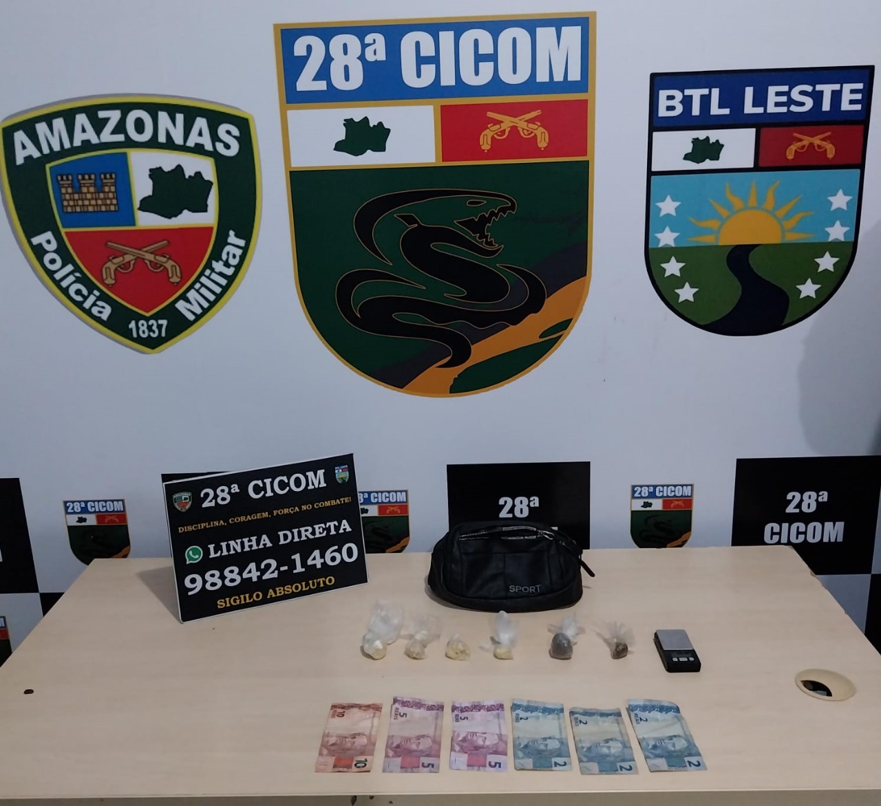 Em ações na capital, PMAM apreende dois adolescentes suspeitos de envolvimento com o tráfico de drogas