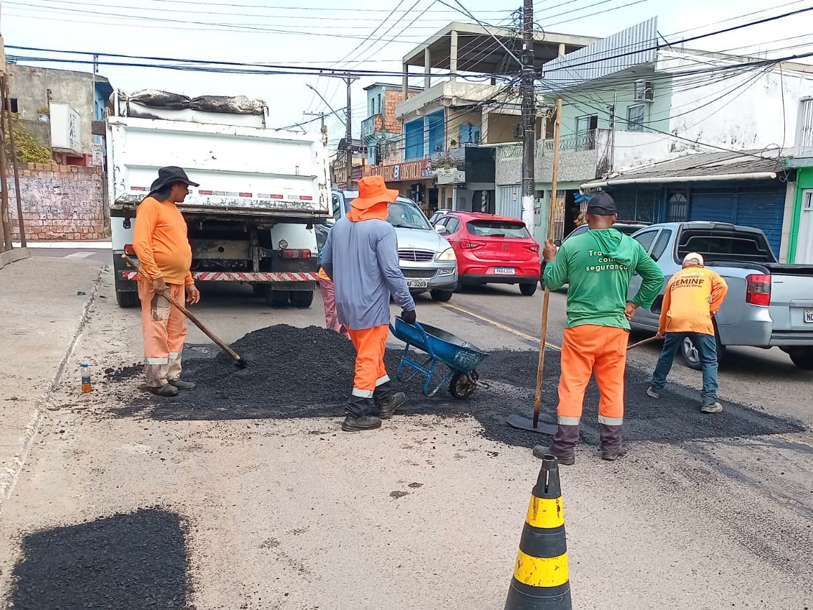 Prefeitura de Manaus recupera rua Izaurina Braga e garante mais mobilidade e qualidade de vida para moradores da Compensa