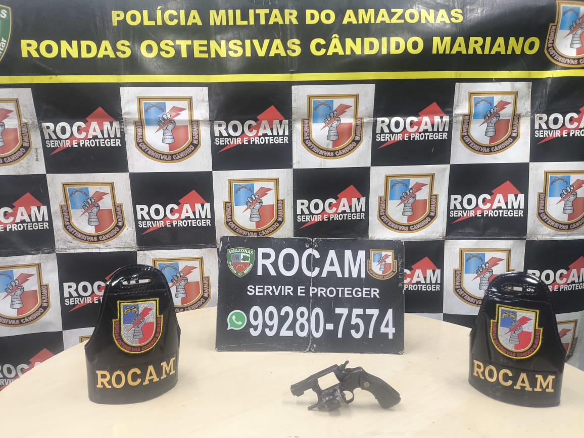 Polícia Militar do Amazonas apreende drogas e quatro armas de fogo em ações na capital e no interior
