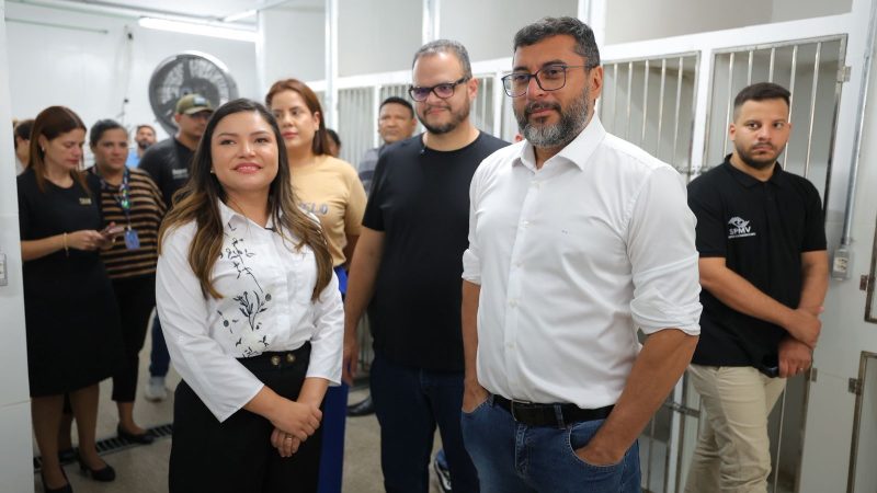 Governador Wilson Lima vistoria obras do Hospital Veterinário e marca data da inauguração