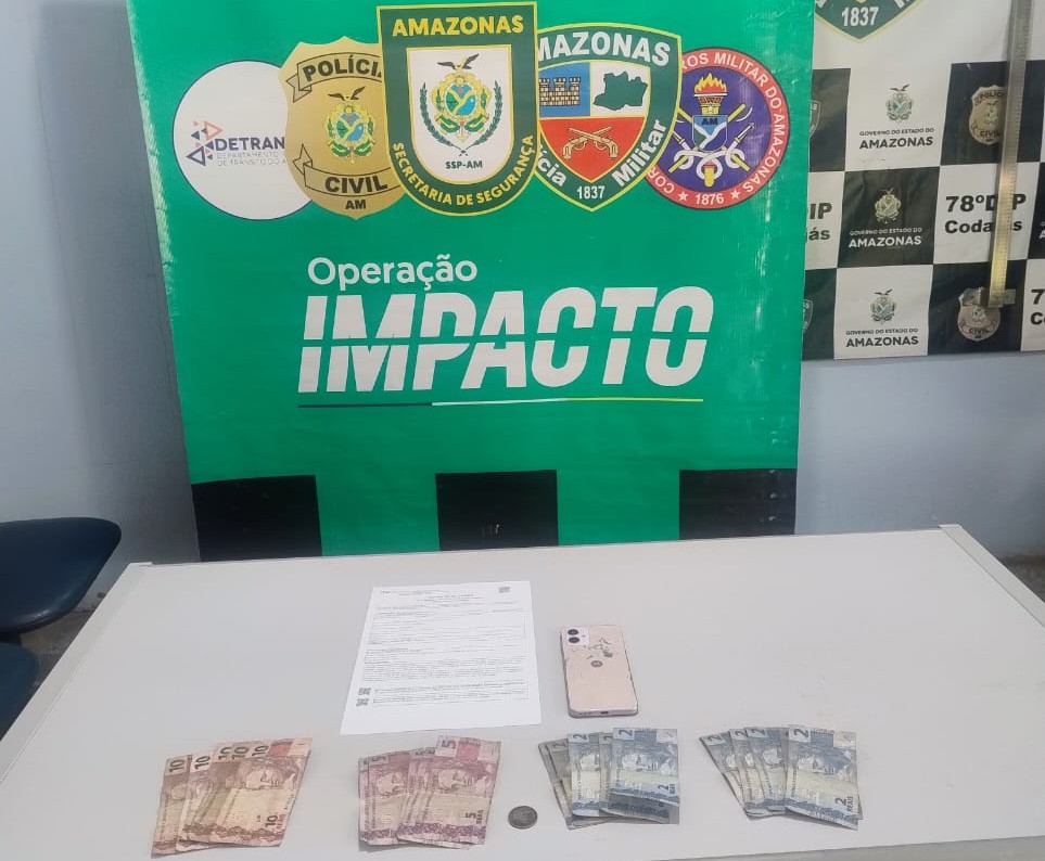 Operação Impacto: PMAM prende homem suspeito de liderar grupo criminoso em Codajás