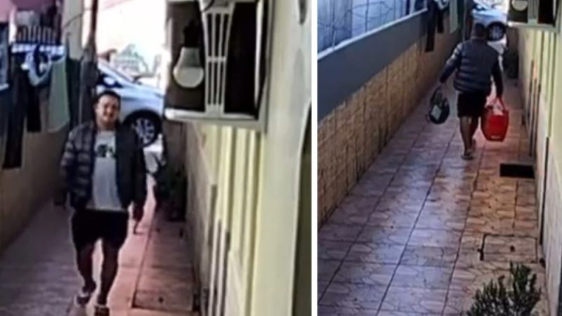 HOMEM É PRESO AO INVADIR KITNET E TENTAR FUGIR COM APOIO DE MOTOTAXISTA EM MANAUS