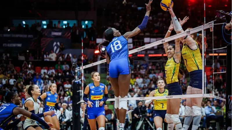 Vôlei: Brasil perde para Itália e fica fora da decisão do Mundial